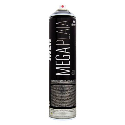 MTN Cans Mega Plata 600ml Spraydose - Chrom Silber