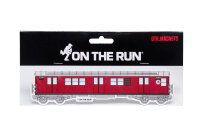 OTR.MAGNET - NYC SUBWAY BURGUNDY - Small