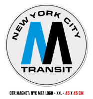 OTR.MAGNET - NYC MTA LOGO - XXL