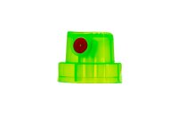 Frogger Cap Green Red Dot