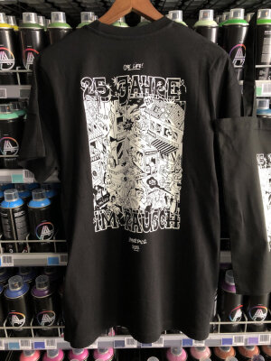 IMRAUSCH X 25JAHRE T-SHIRT - schwarz