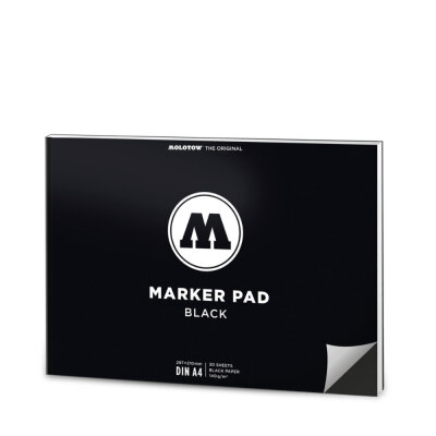 Molotow Marker Pad Black DIN A4 Landscape