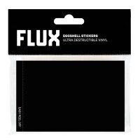 Flux Eggshell Stickers 50 Sticker - Schwarz