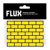 Flux Eggshell Stickers 50 Sticker - Bricks Yellow