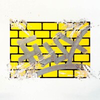 Flux Eggshell Stickers 50 Sticker - Bricks Yellow