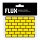 Flux Eggshell Stickers 50 Sticker - Bricks Yellow