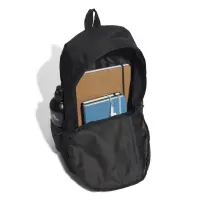 Adidas Essentials LINEAR Backpack Rucksack - Black / White