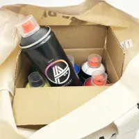 Double A Spraydosen 6x 400ml Color & Adidas Logo Beutel Natur Set