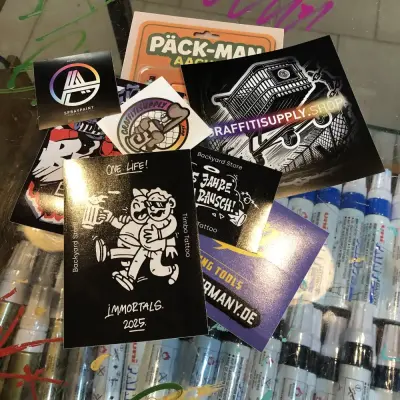 Sticker Set gemischt - GRATIS