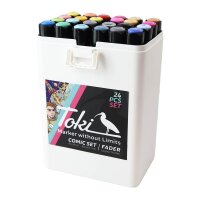 Toki Marker Fader 24 pcs Comic Set