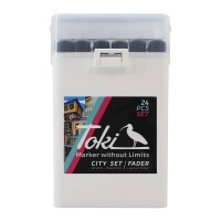 Toki Marker Fader 24 pcs City Set