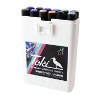 Toki Marker Fader 12 pcs Smokey Set