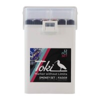Toki Marker Fader 12 pcs Smokey Set
