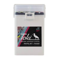 Toki Marker Fader 12 pcs Pastell Set
