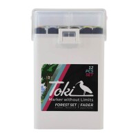 Toki Marker Fader 12 pcs Forest Set