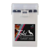 Toki Marker Fader 12 pcs Flame Set