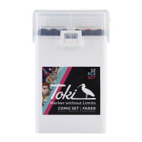 Toki Marker Fader 12 pcs Comic Set