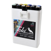Toki Marker Fader 12 pcs City Set