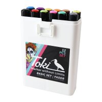 Toki Marker Fader 12 pcs Basic Set