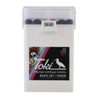 Toki Marker Fader 12 pcs Basic Set