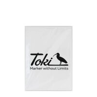 Toki Cracker Sticker Eggshell White - 50 Stück