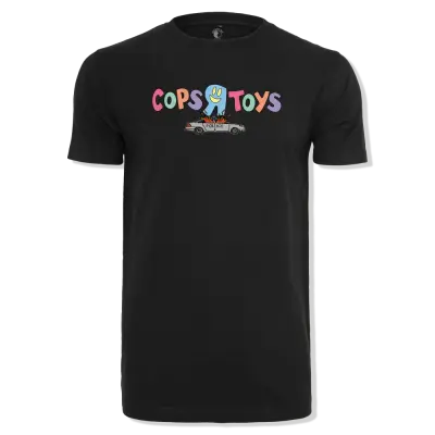 Wasnt Me Clothing - Cops R Toys Copcar T-Shirt Pastell Logo Black