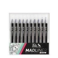 Toki Madliner 10 pcs Fineliner Set - Basic