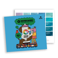 MTN Water Based 400 Color Chart - GRATIS