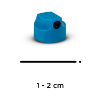 Molotow Cap German Skinny - blau/schwarz