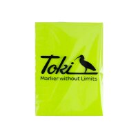Toki Cracker Sticker Eggshell Neon Yellow - 50 Stück