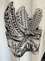 BACKYARD X FENSER T-SHIRT - RIEBECKPLATZ - weiß XXL