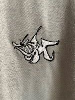 BACKYARD X FENSER T-SHIRT - HAIFISCH - grau M