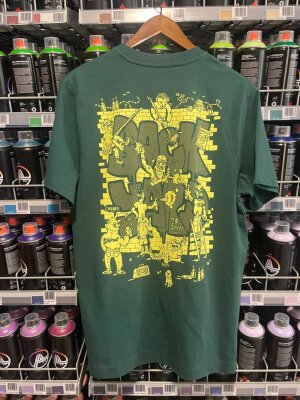 20 JAHRE BACKYARD STORE T-SHIRT - glazed green L