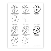 Graffiti for Beginners - Graffiti Drawing Letters Übungsbuch