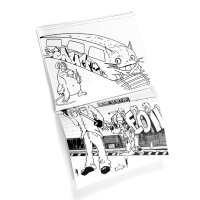 Urban Media - Graffiti Coloring Book Ausmalbuch