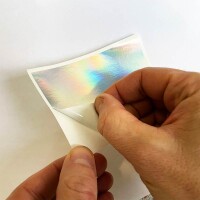 Flux Eggshell Stickers 50 Sticker - Hologram
