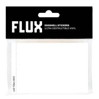 Flux Eggshell Stickers 50 Sticker - Weiß