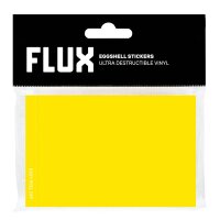 Flux Eggshell Stickers 50 Sticker - Gelb