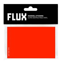 Flux Eggshell Stickers 50 Sticker - Rot