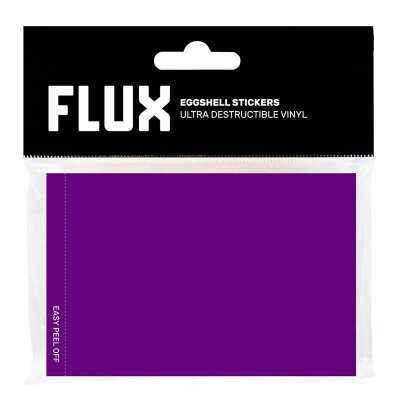 Flux Eggshell Stickers 50 Sticker - Violett