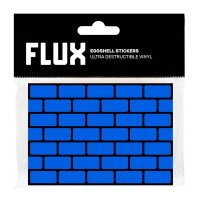 Flux Eggshell Stickers 50 Sticker - Bricks Cyan