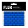 Flux Eggshell Stickers 50 Sticker - Bricks Cyan