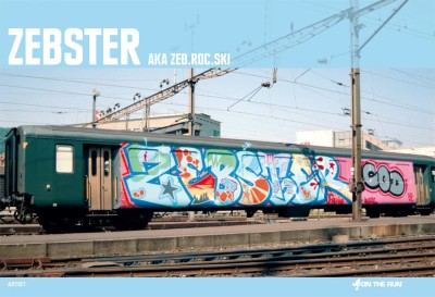 OTR BOOKS # 15 ZEBSTER - aka ZEB ROC SKI - Hardcover